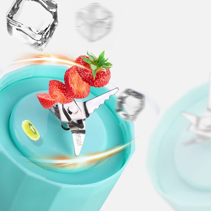 
Attractive Designs 4000wAh 17oz Plastic Travel Cups Mini Electric Portable Blender USB 