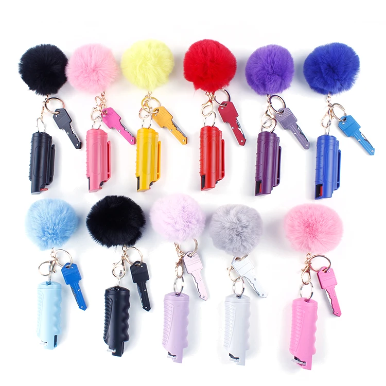 Брелок с пульверизатором Чили для женщин/девочек/детей/студентов, мини-брелок с пульверизатором для фитнеса, 20 мл
