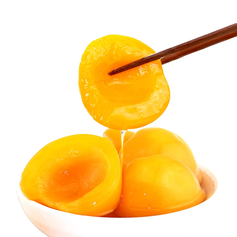 Китай поставщик высокое качество свежий материал консервированные фрукты сладкий консервированный желтый персик