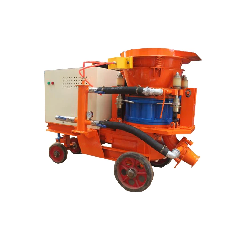 PZ-5 Type Concrete Shotcrete Machine Gunite Cncrete Spray Machines Used for Hydropower Project 0.2-0.6mpa 10~12m3/min Provided