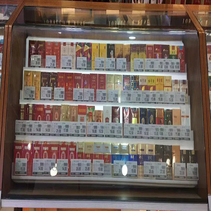 Tobacco Shelf Large Capacity cabinet with drawers dispensary tobacco display Rack Smoke cabinet Cigarette pusher