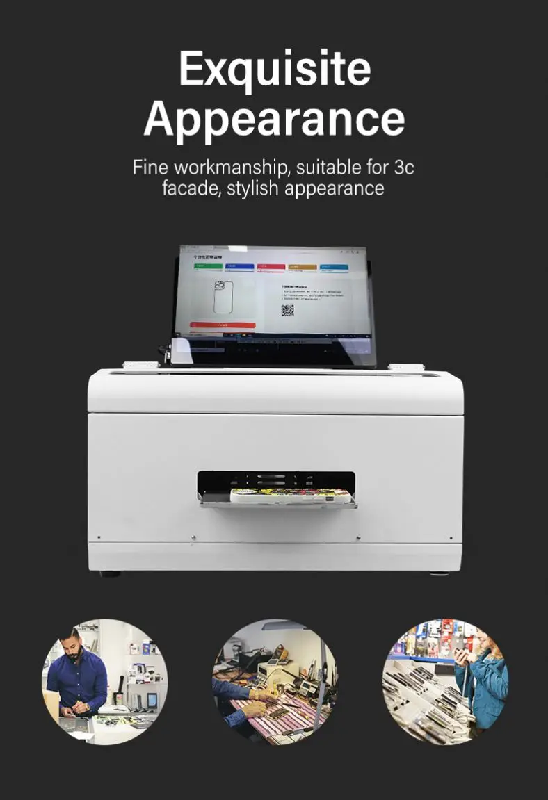 SY Small Size 130*190mm Desktop Phone Case Printer UV Printer A5 for sublimation case
