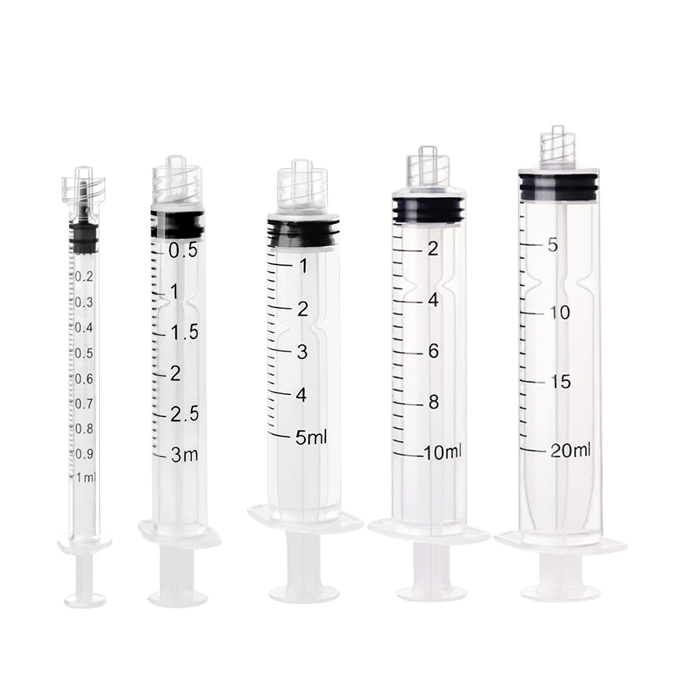 Industrial Syringe Plastic Luer Lock  Syringe with Blunt Needles