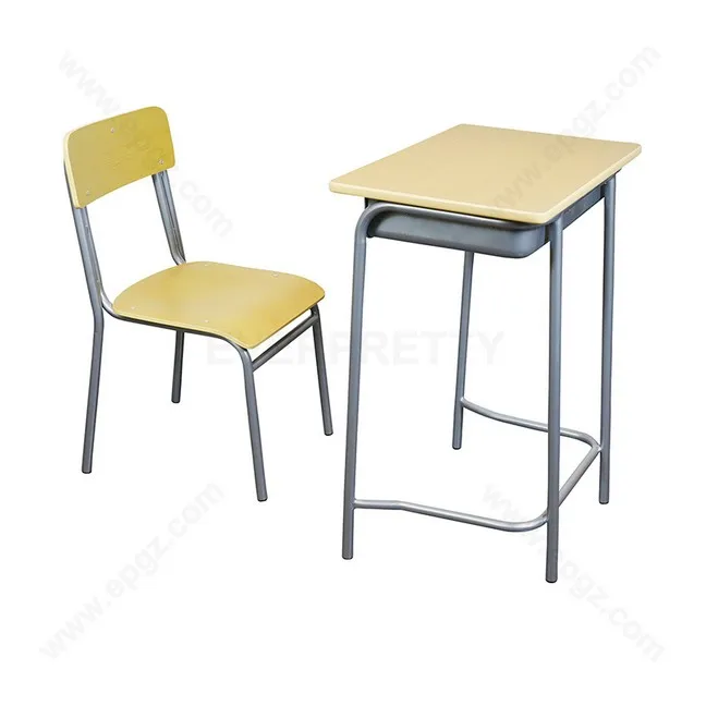 Фабричная школьная мебель студенческий стол и стул металлическое школьное