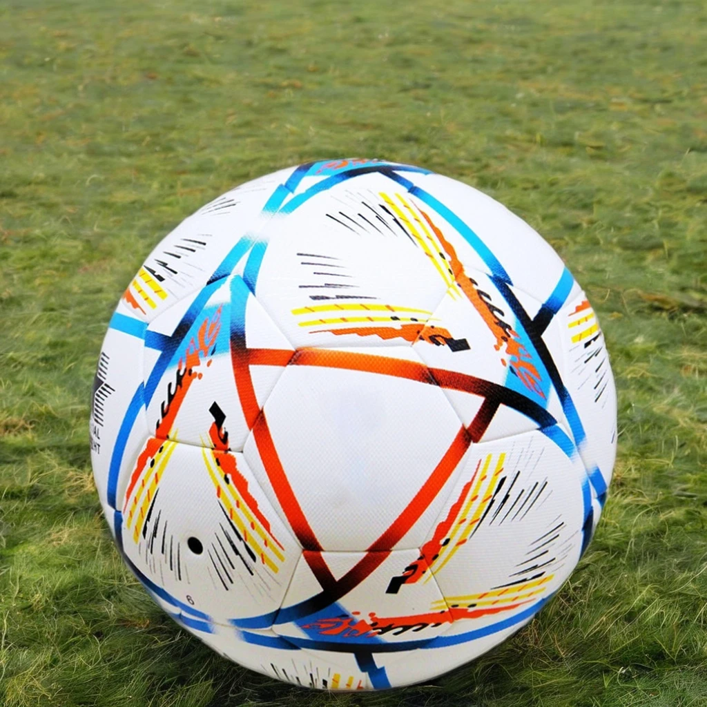 Suneye Professional PVC Rubber Soccer Ball High Quality Thermal Bonded Leather Customizable Training Printed Logo Manufacture