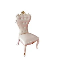 Гостиничный стул, Европейский гостиничный стул из искусственной кожи и дерева, гостиничные стулья