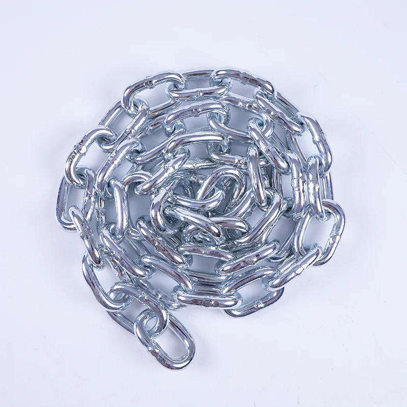 Galvanised Din 5685 Link Chain Short Link And Long Link Chain