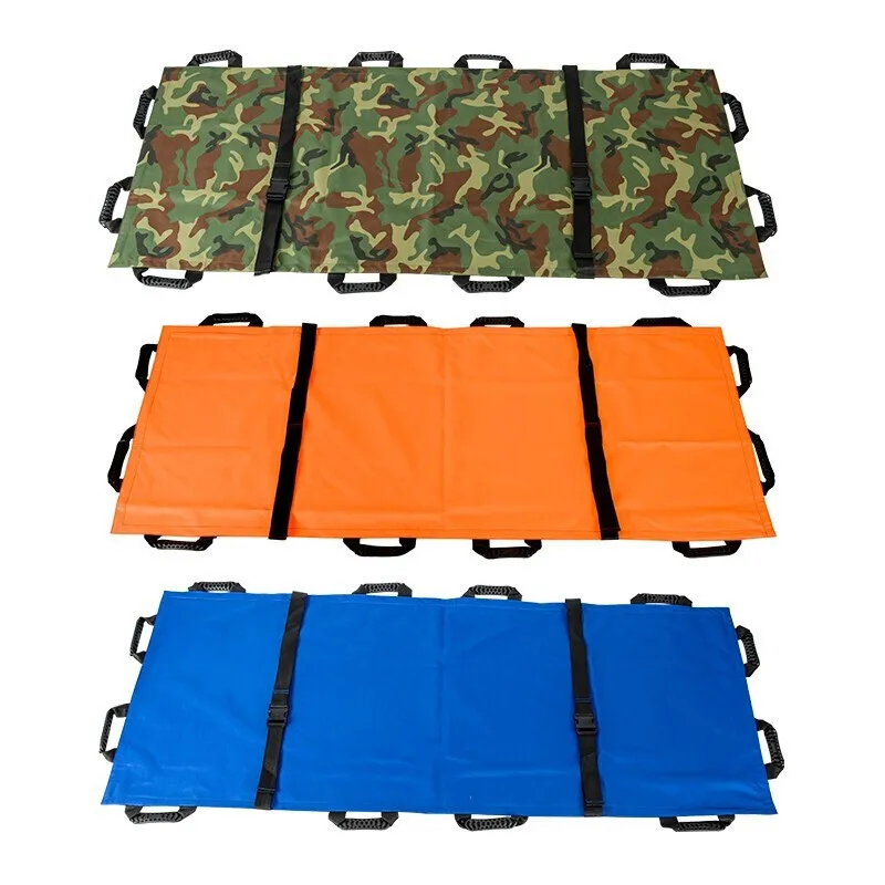 Professional Manufacture Medical Emergency Fireproofing Waterproof Aluminum Foldable Ambulance Stretcher