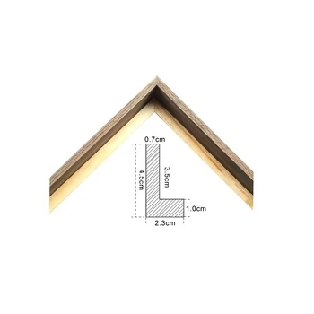 Chinese Manufacturer Wall Hanging Floating Wood Picture Frame