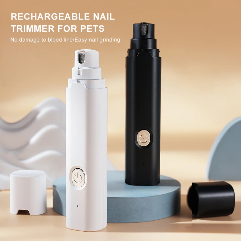 Efficient Durable Type-C Charging Small Animal Nail Grooming Clipper Tool  Pet Nail Grinder For Dog And Cat