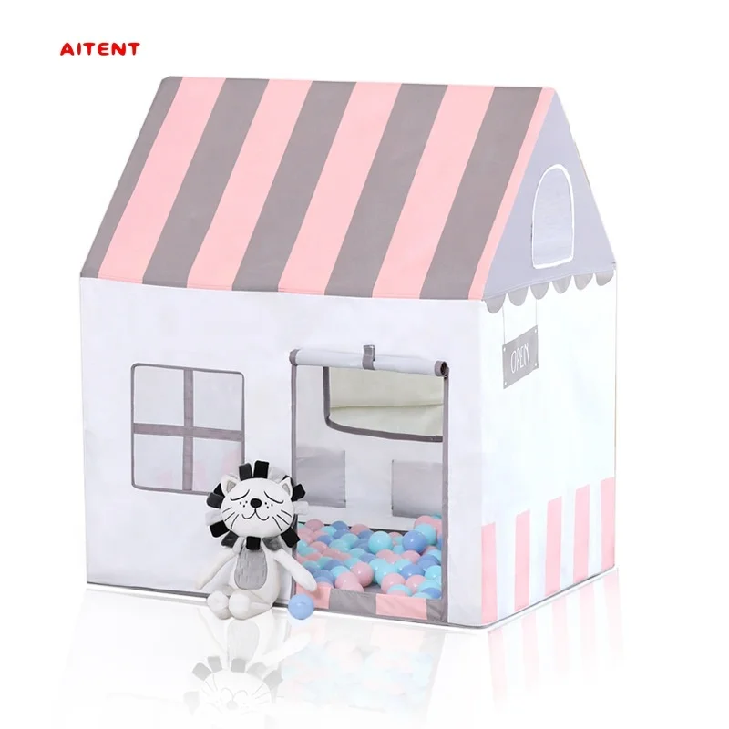 Kids Playhouse Tent  Princess Castle For Girls Glitter Castle Pop Up