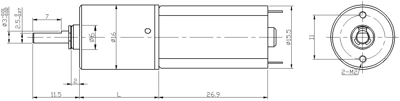 DM-16RP050 Высокая эффективность 3v 6v 12v 24v маленький планетарный редуктор металлический постоянного тока для бытовой