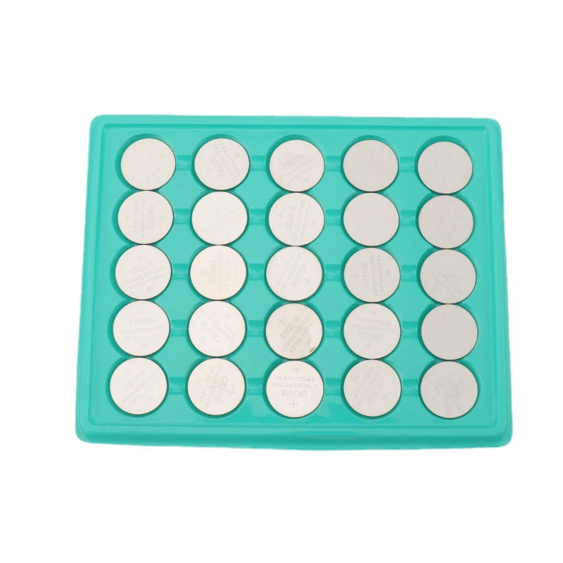 2024 Best Selling 3V Pila CR 2016 80mah Lithium Limno2 Coin CE Certified Button Cell Battery CR2016 For Watch
