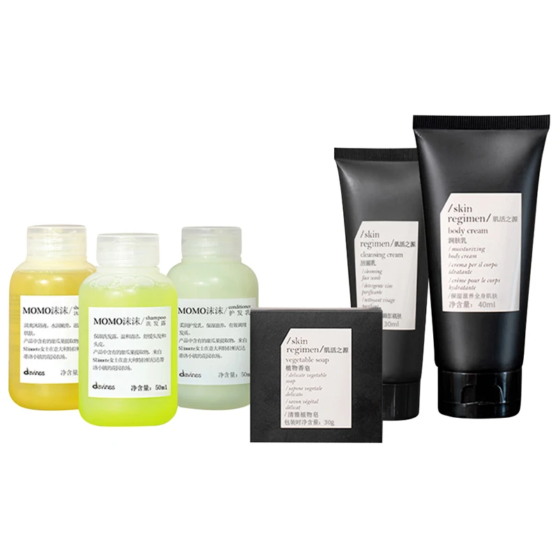 
Wholesale Shampoo Soap Bathroom Amenities One Time Use Guestroom Hotel Guest Toiletries Hotel 