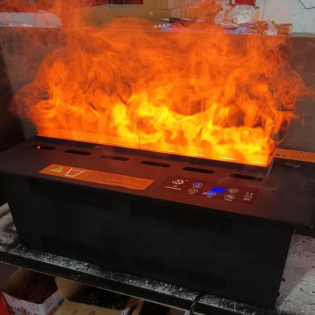 Modern Design 500 mm Natural fire  changing without heat 3D  automatic water vapor steam electric fireplace