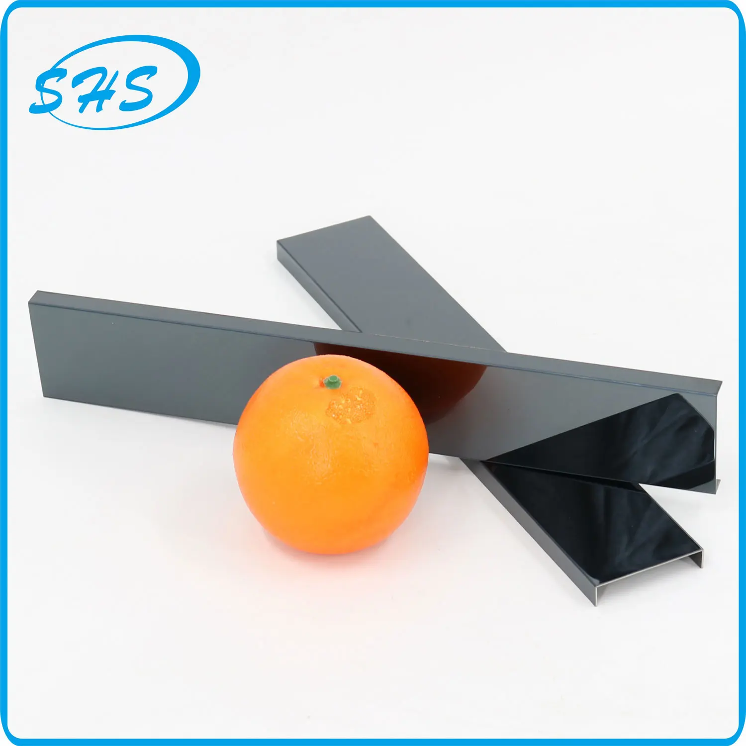 Ss 304 316 slot groove U Profile tube or pipe with mirror for indoor outdoor glass handrail railing U channel glass railing