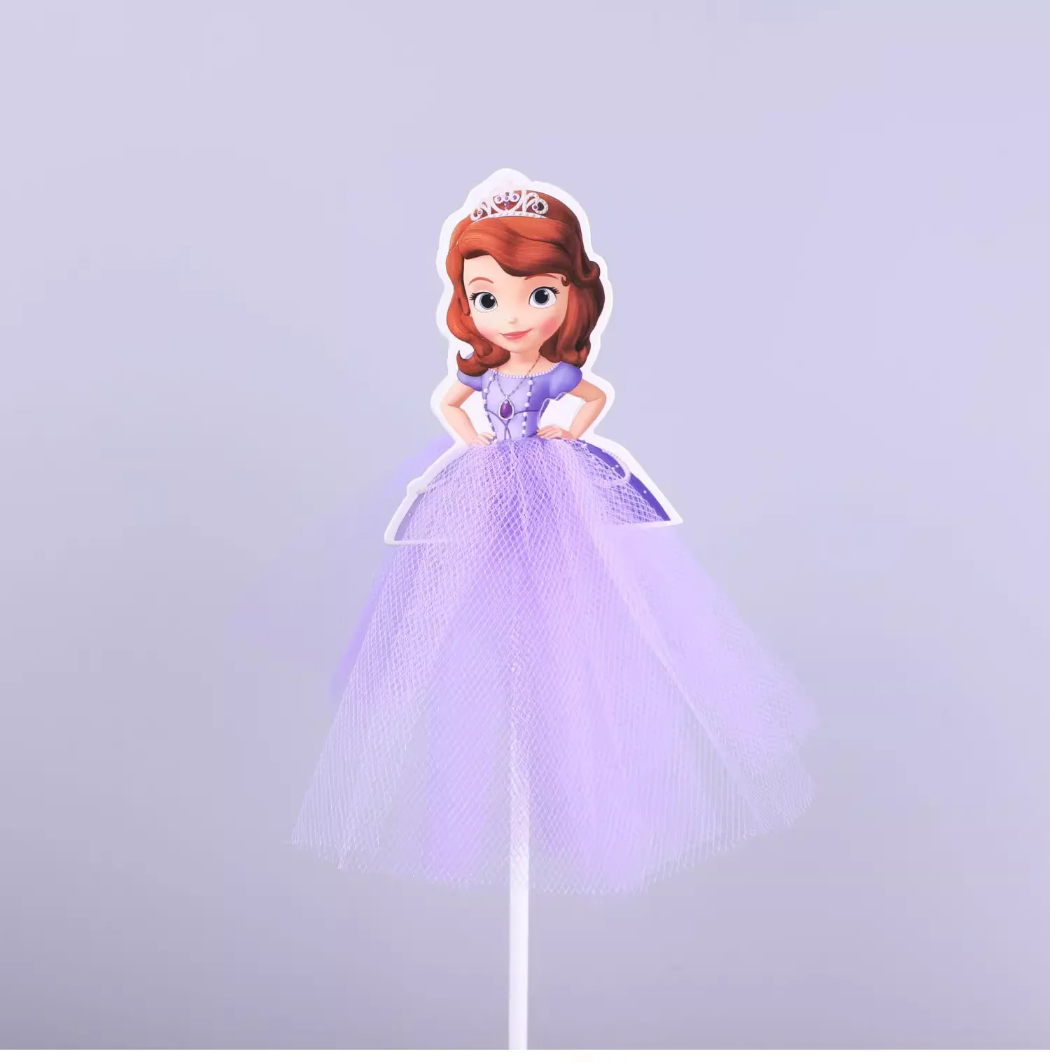 Hot sale Fairy tale Princess tutu skirt cake topper for child birthday party  wedding decoration