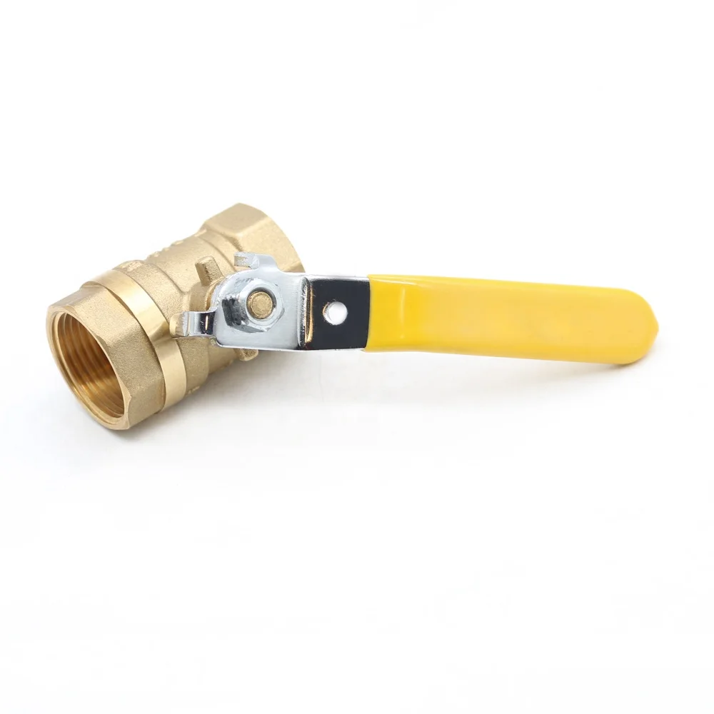 OUKE PN20 400WOG 1/2 - 2 inch Thread Bronze Color Painted CW617N Material forged Brass Gas Ball Valve