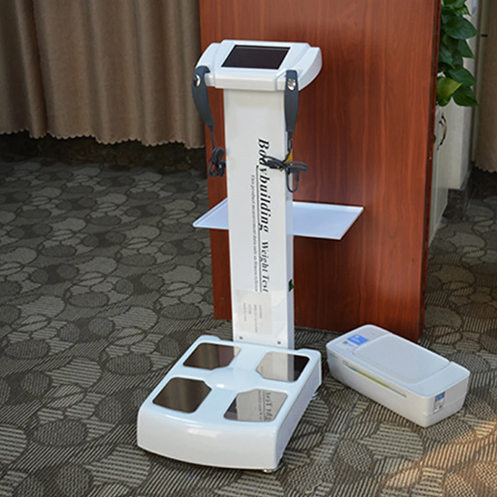 Полный анализатор тела для фитнеса/анализатор состава человеческого тела/профессиональный анализатор жира с принтером