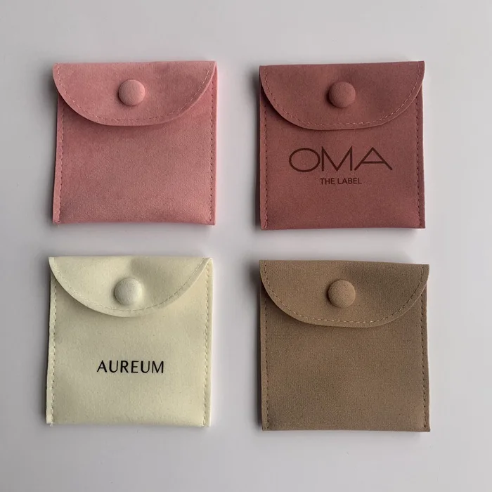 Portable luxury high end drawstring gift pouch jewelry velvet bag perfume pouch bag