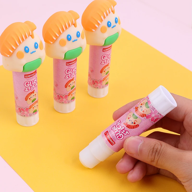 Weibo Glue Stick School Wholesale Price High Quality Office School White Solid Glue Stick Stationery Supplies Weibo Stationery