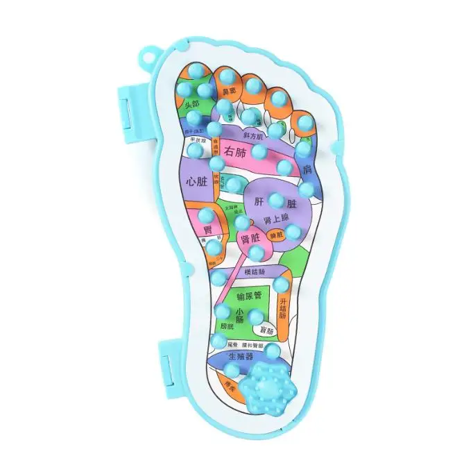 New arrival foot massager mat pad acupressure relaxation reflexology mat for plantar fasciitis foot massage mat