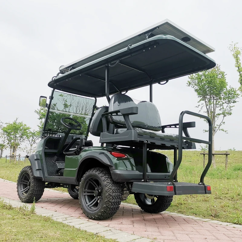 LSV 4 Seater 72v Lithium Ion Battery Electric Golf Cart for Hunting for Sale