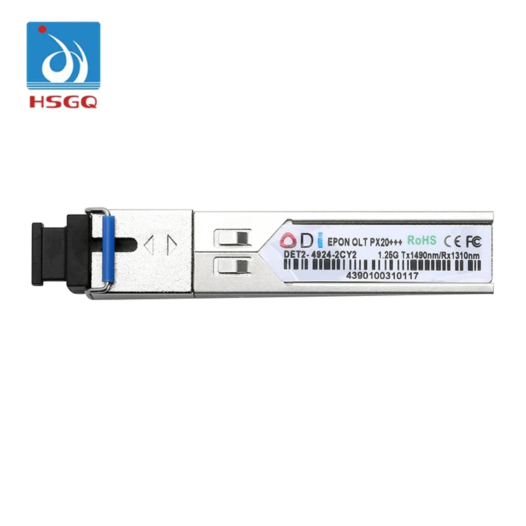 Pon модуль Gepon Epon Olt Sfp оптический трансивер Px20 + 7dBm HSGQ pon