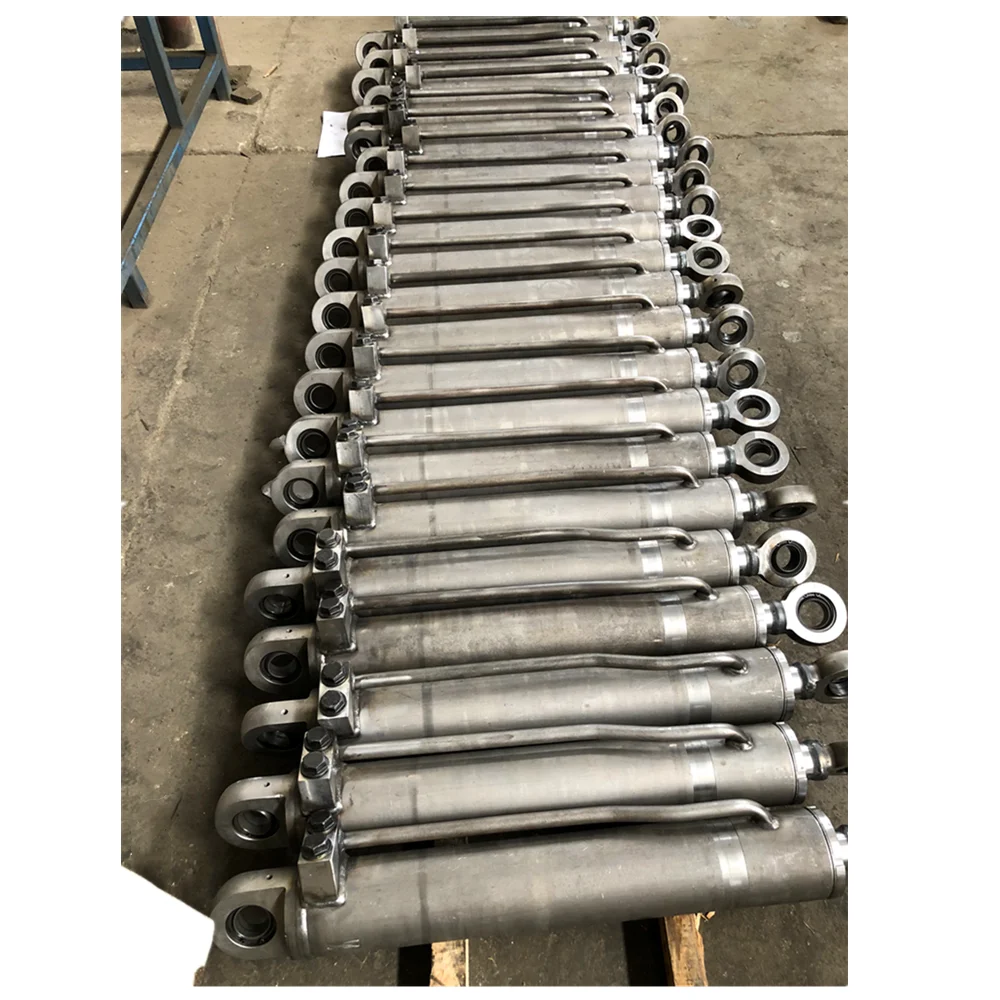 China hydraulilcs loader double-acting hydraulic cylinder