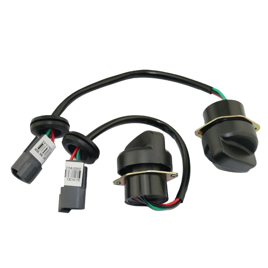 Excavator Accel Throttle Knob dial fuel 13C14-170  R-7 R290LC-7 R160LC-7 R210LC-7 R220LC-7 21N8-20902