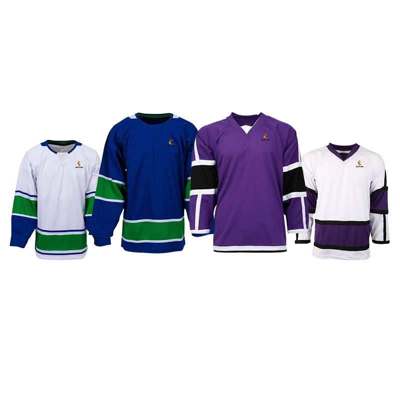 High Quality Breathable Custom Fashion Sublimated Ice Hockey Team Jerseys Goalie