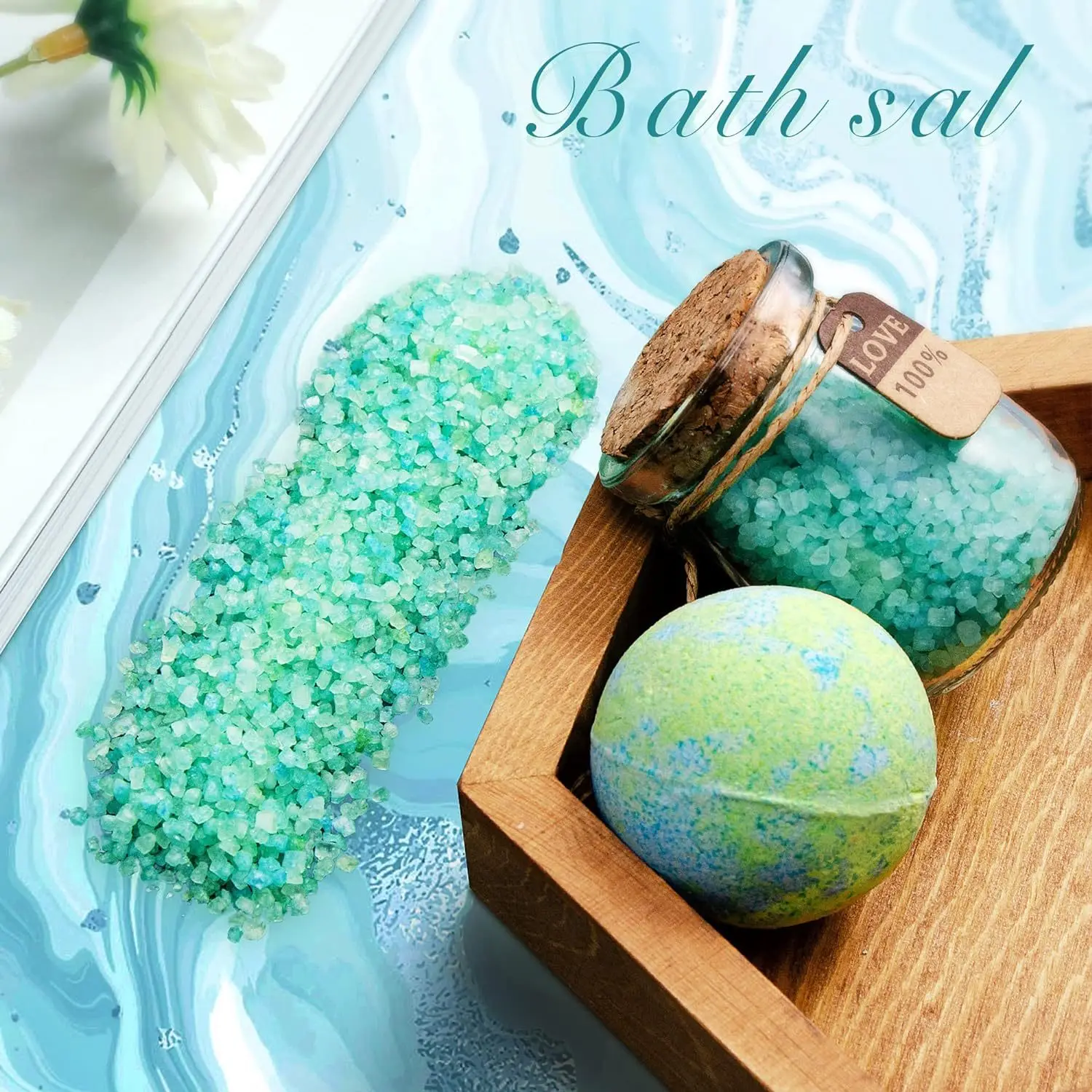 Custom Logo Women Bath Shower Spa Set Relaxing Bath Gift Set For With Diamond Soap,Bath Beautifully Packaged Set