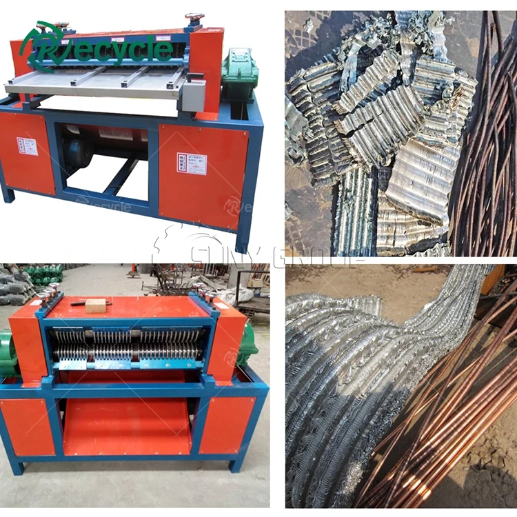 Car Radiator Cleaning Machine/ Aluminium Radiator Scrap Recycling Machine