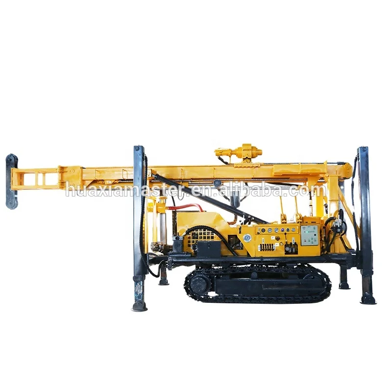 JDL-350 mechanical top drive mud and air drilling rig Water well drilling rig machine for sale