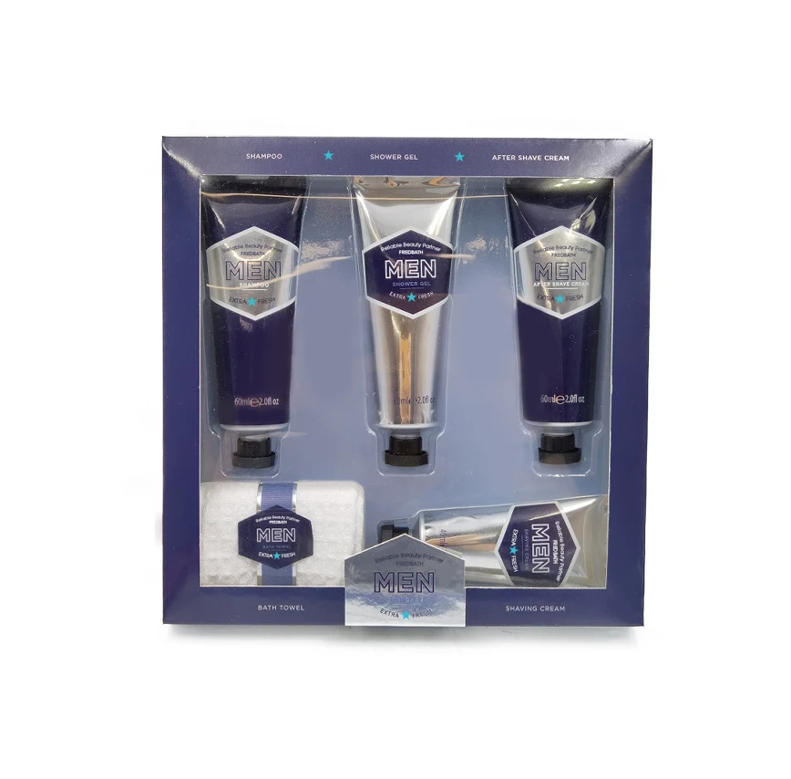 Hot sale private label wholesale body lotions spa spa bath gift set body care products for men