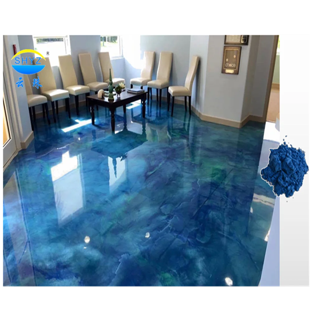 Shanghai metallic effect mica pearl pigments for epoxy resin floor