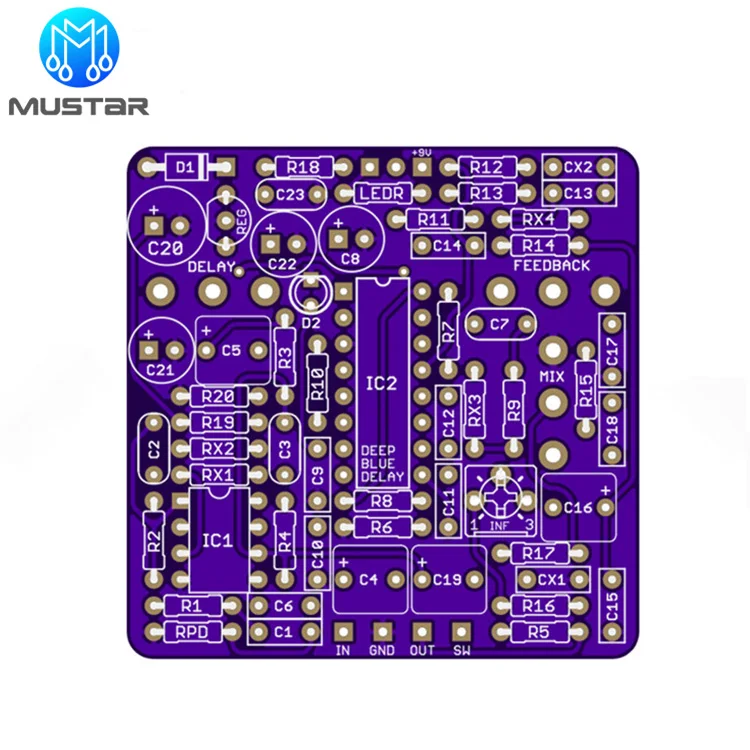 Mustar SMT FR-4 PCB Circuit Board Assembly Medical Device Equipment PCB Medical Care Circuit Board PCBA