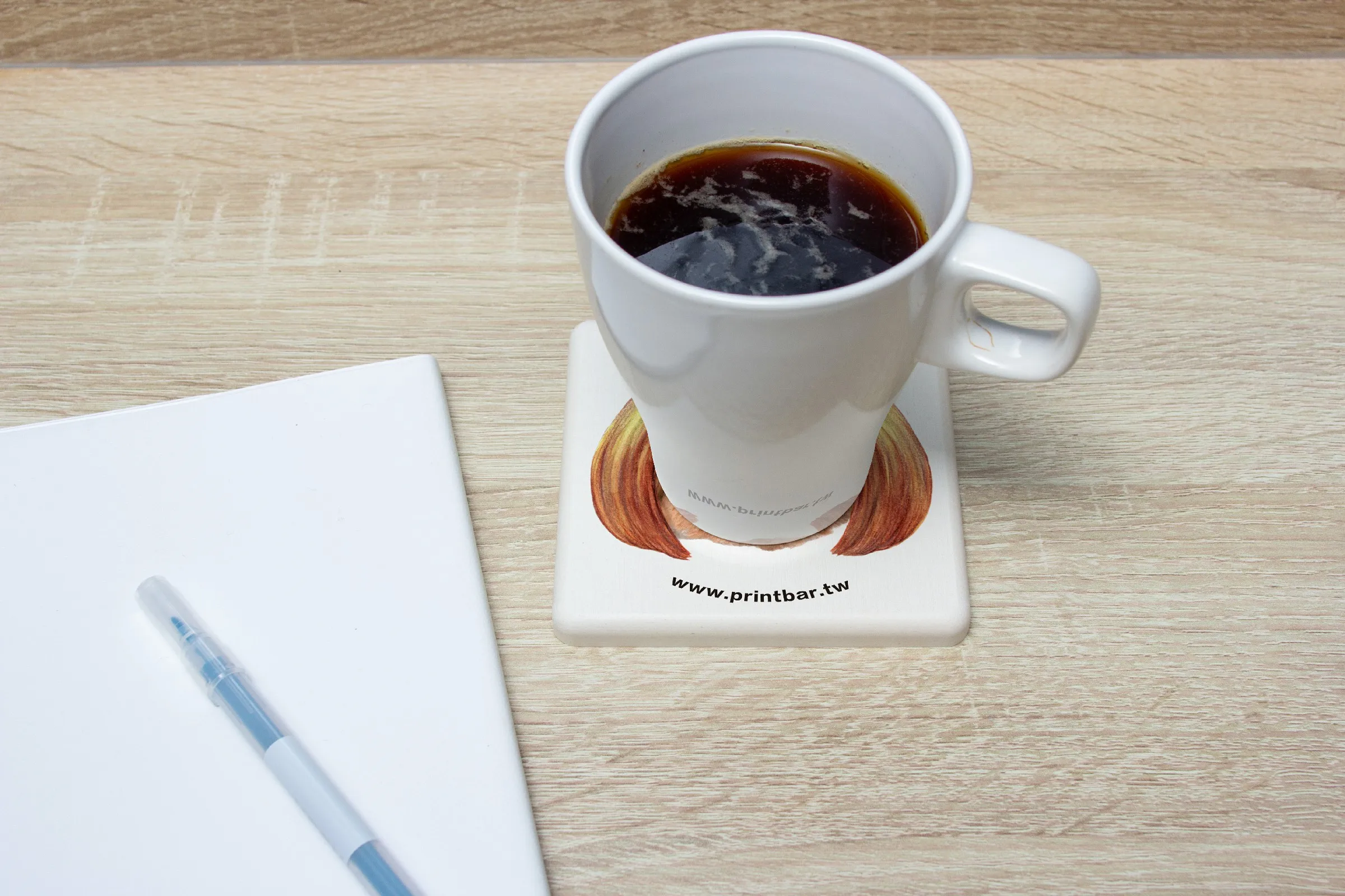 High Quality Uv Resistant Mosaic Square Water Absorption Ceramic Coaster- Star Of Pets
