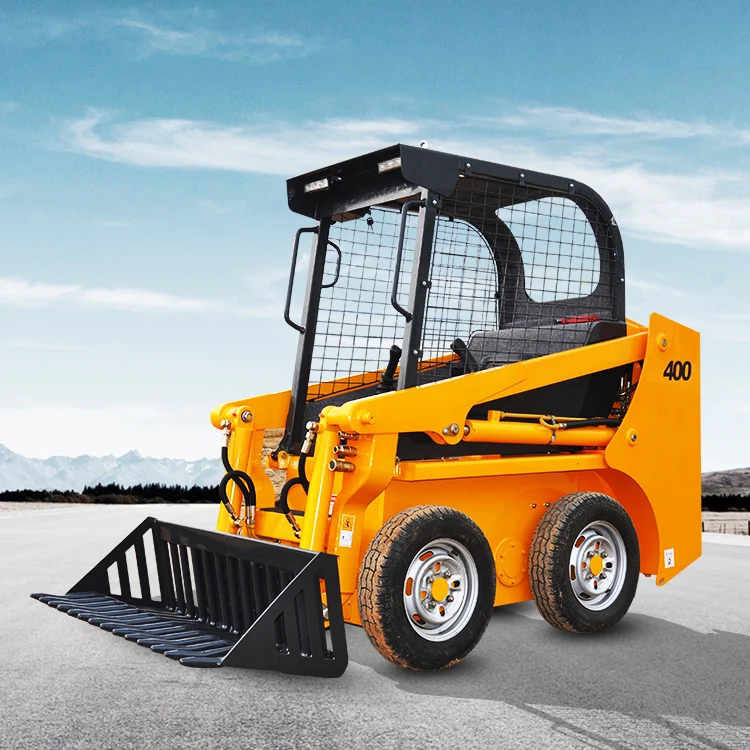 skid steer loader attdigger atachments brush cutter skid steer loader snow
