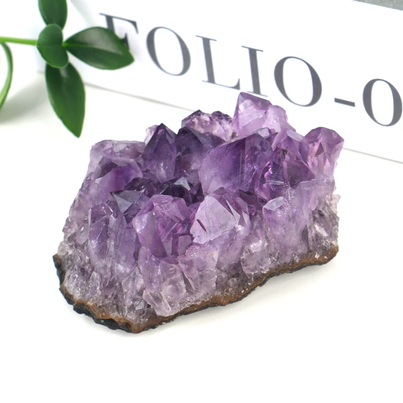 Wholesale Natural Crystal Healing Stone Crystal Amethyst Cluster for Home Decoration