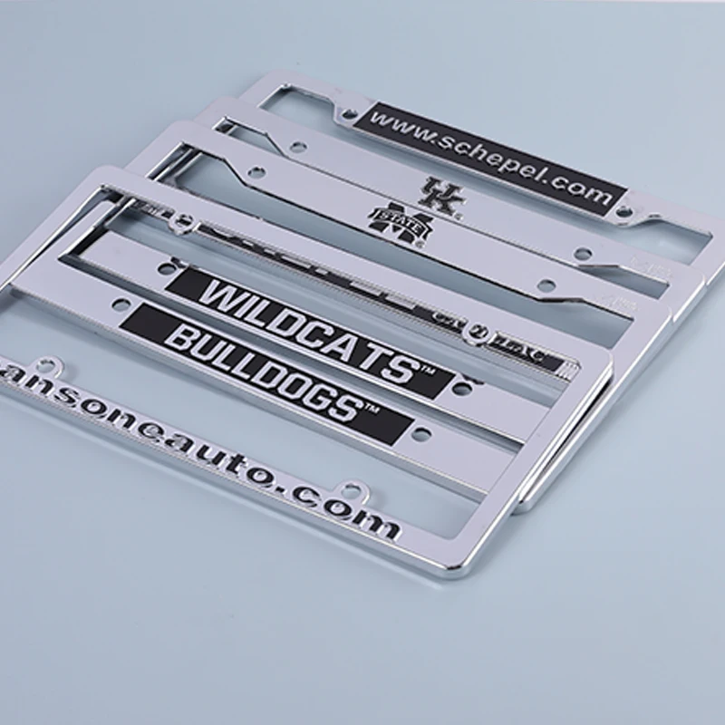 High Quality Car Number Wholesale Car Custom Logo Racing Decorative License Frames