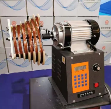 Copper Wire Welding Tensioner Electric Inductor Automatic Electric Coil Winding Machine