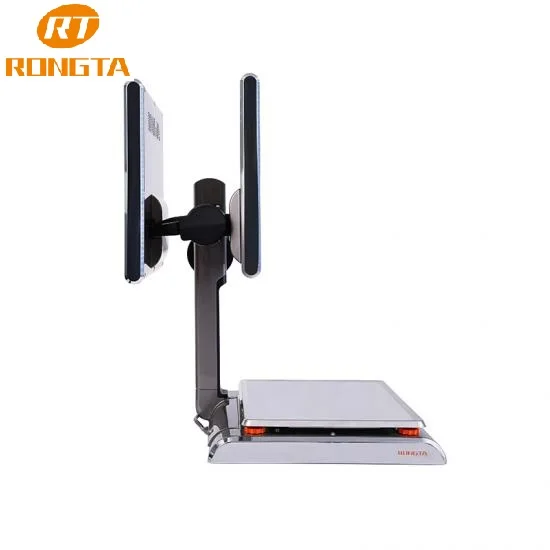 Touch screen display weighing machine with thermal receipt printer pos scale
