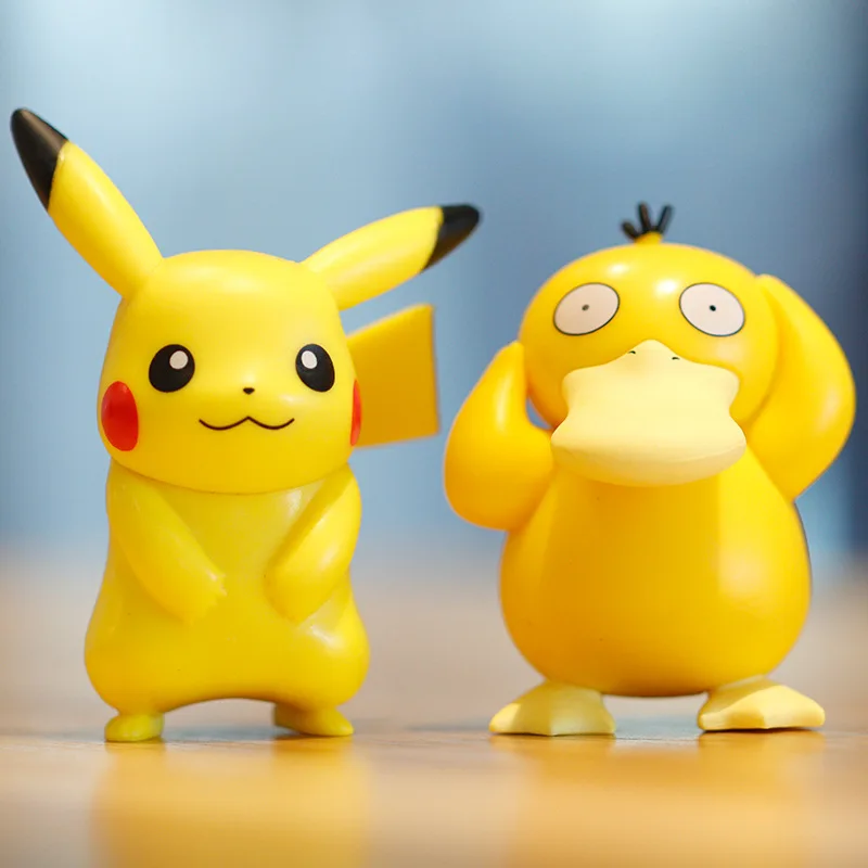 5-8cm 6 style anime blind box pokemoned figure PVC model toy for kids gifts