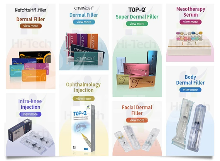 Hot-selling Injectable Cross Linked Hyaluronic Acid Syringe Ha Filler Injection Dermal Filler