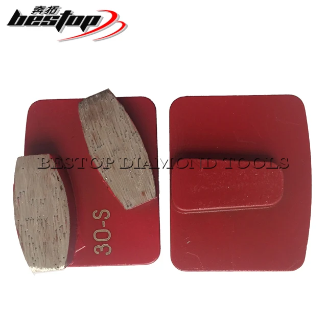 Grit 6# Soft Bond Concrete Grinding Diamond with Redi-Lock System