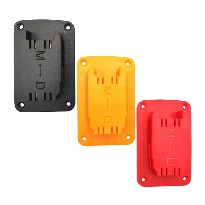 Wholesale Cordless Power Tool Mount Adapter Dock Holder Compatible with Dewalt 20v Tools & Milwaukee 18v M18 Tools Battery Mount