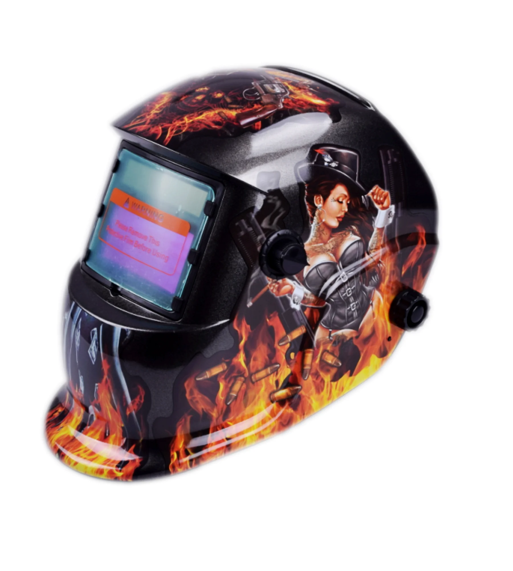 custom cheap auto darkening welding helmet painting welding helmet/welding mask
