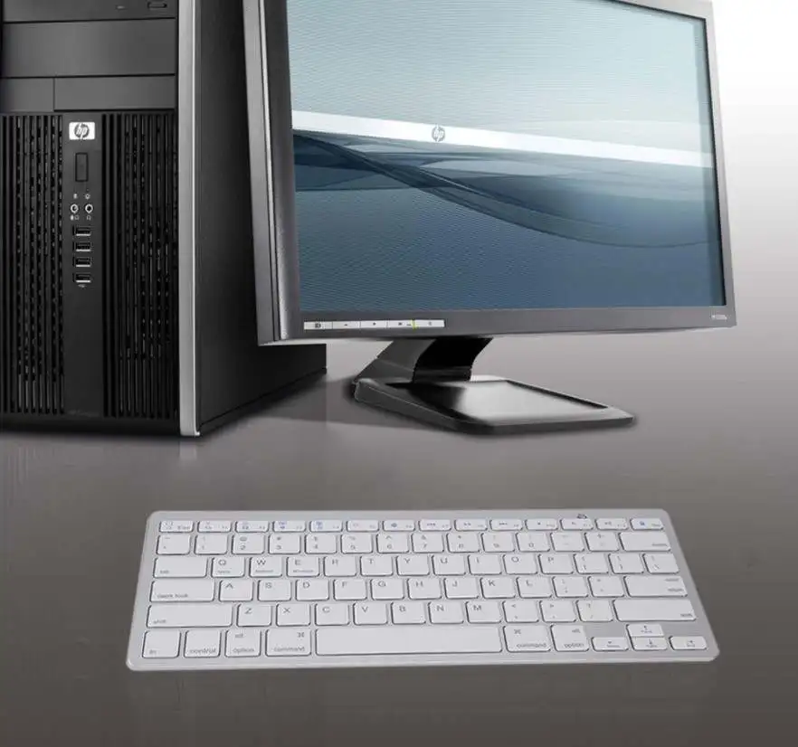 hot selling battery type German, French, Spanish, Korean, Russian, Arabic keys wireless keyboard