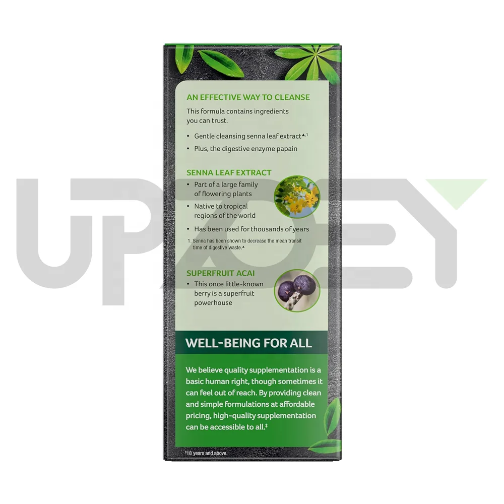 Detox Cleanse 7 Day Cleanse and Detox Pills Acai Berry Cleanse Whole Body Cleanse Detox with Senna Leaf & Digestive Enzymes